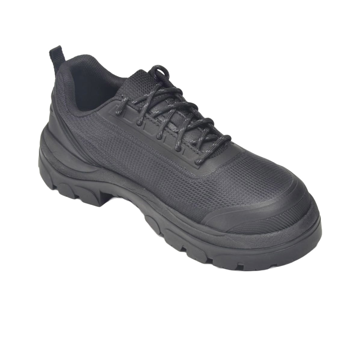Wide Load 290BSC Composite Safety Toe Laced Work Shoe - Black