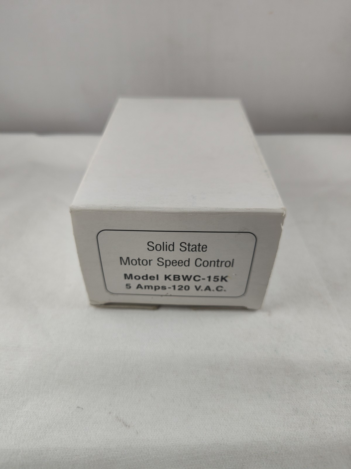 KB Electronics KBWC-15 solid-state AC motor speed control