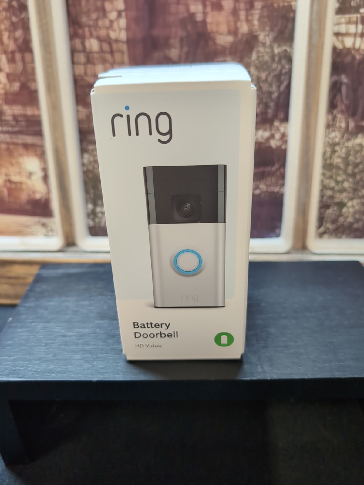 New Ring Battery Doorbell (2024) HD Smart Wifi Video Doorbell - Satin Nickel