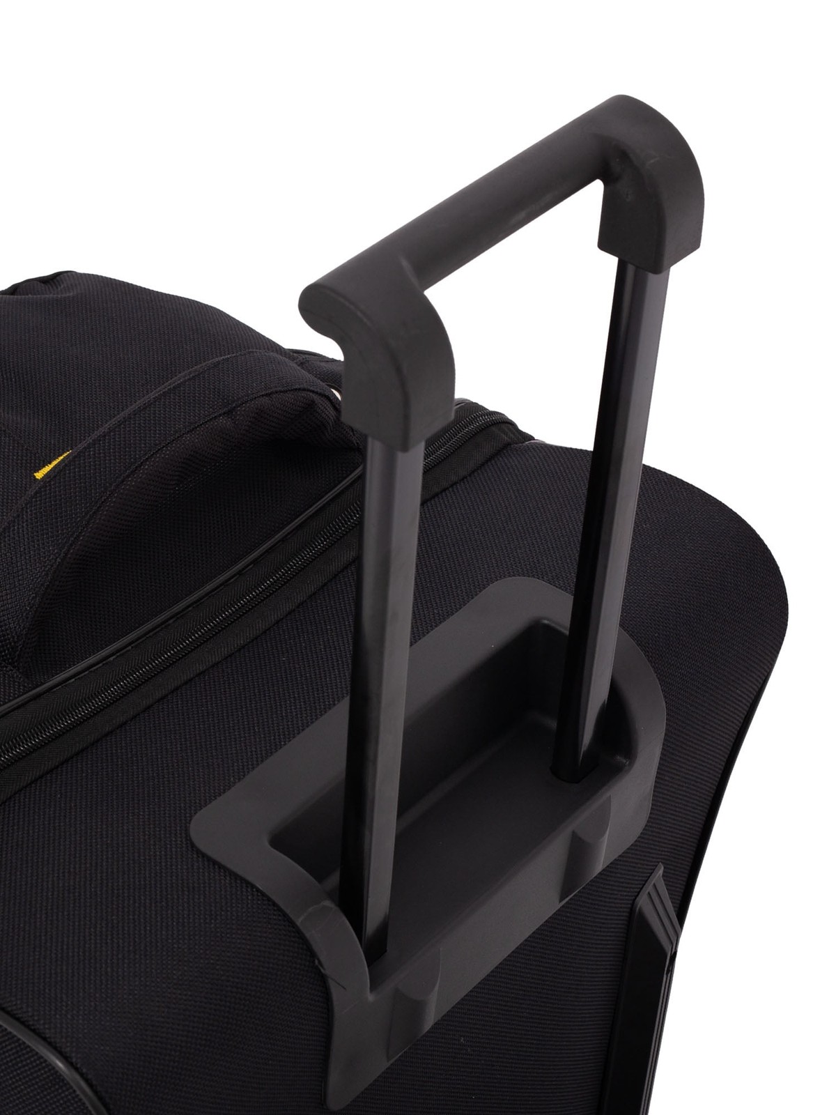 Jumbo 36" 2-Section Rolling Duffel with Blade Wheels - Black
