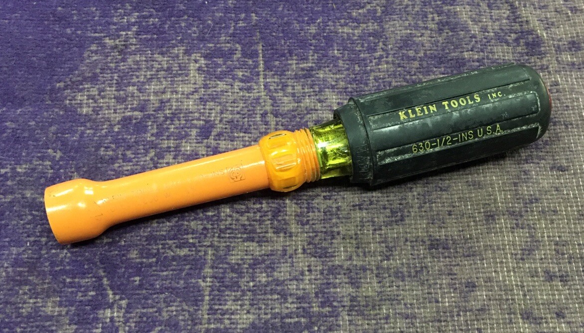 Klein USA 630 1/2" Insulated Nutdriver 1000V Tool