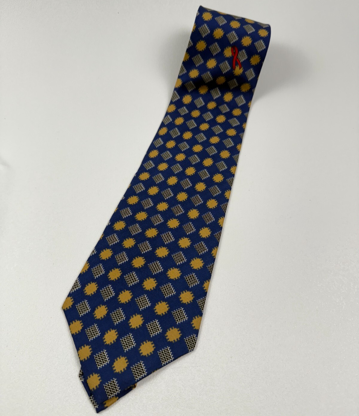 Diffa Men 100% Silk A Symbol of Home Traditional Neck Tie  Multicolor  NWOT