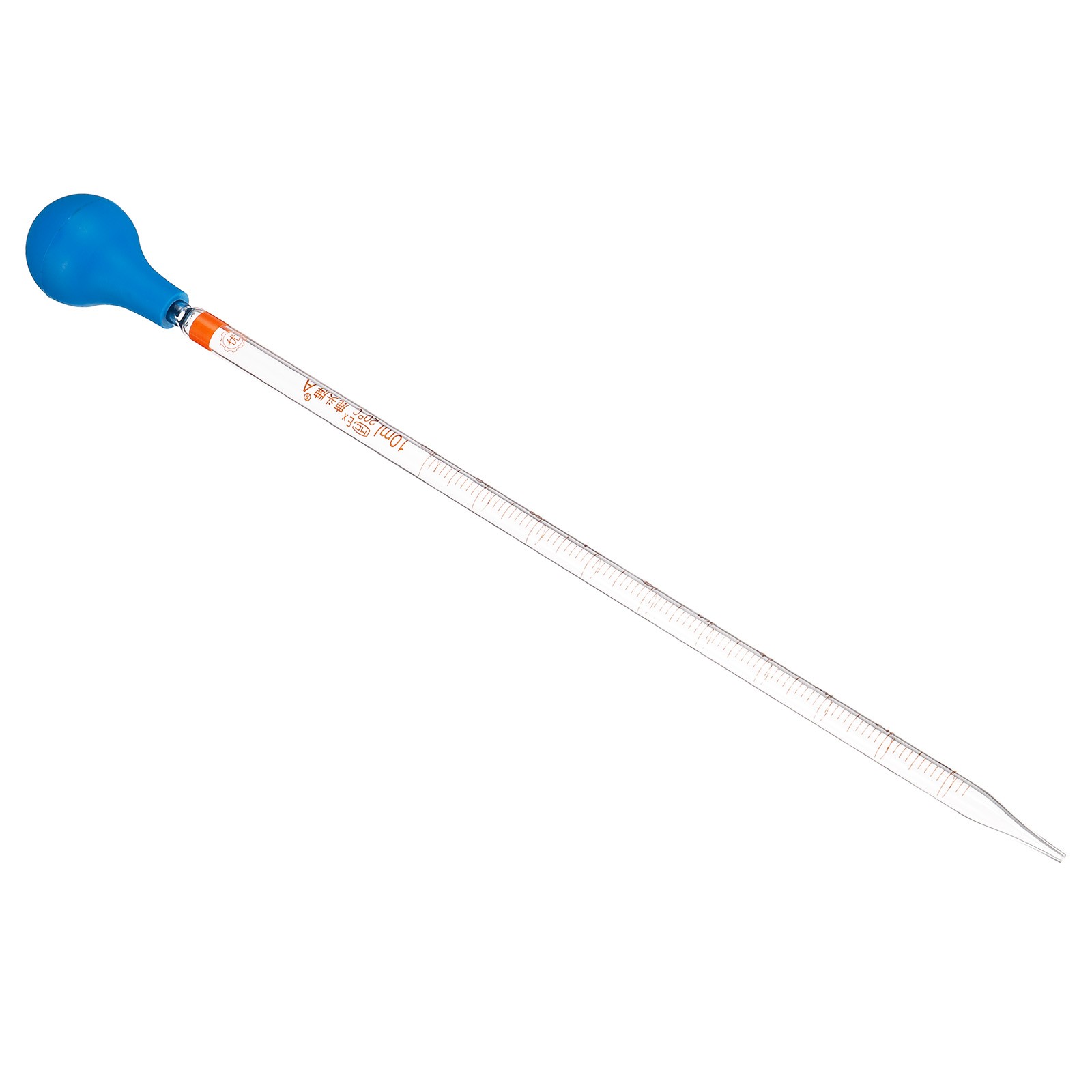 Graduated Dropper Pipettes Kit, 10ml Pipette with Rubber Cap, Clear