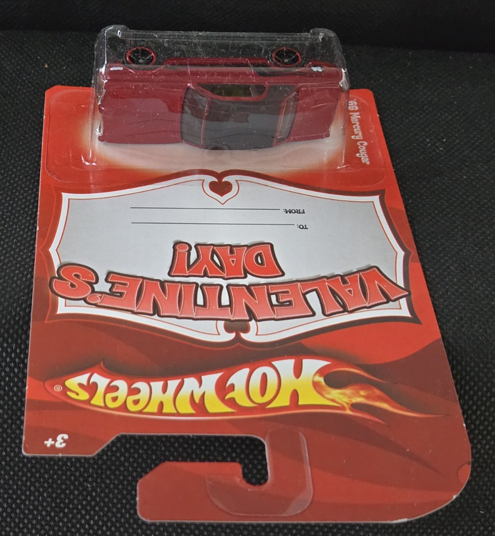 2009 Hot Wheels VALENTINES DAY '68 Mercury Cougar