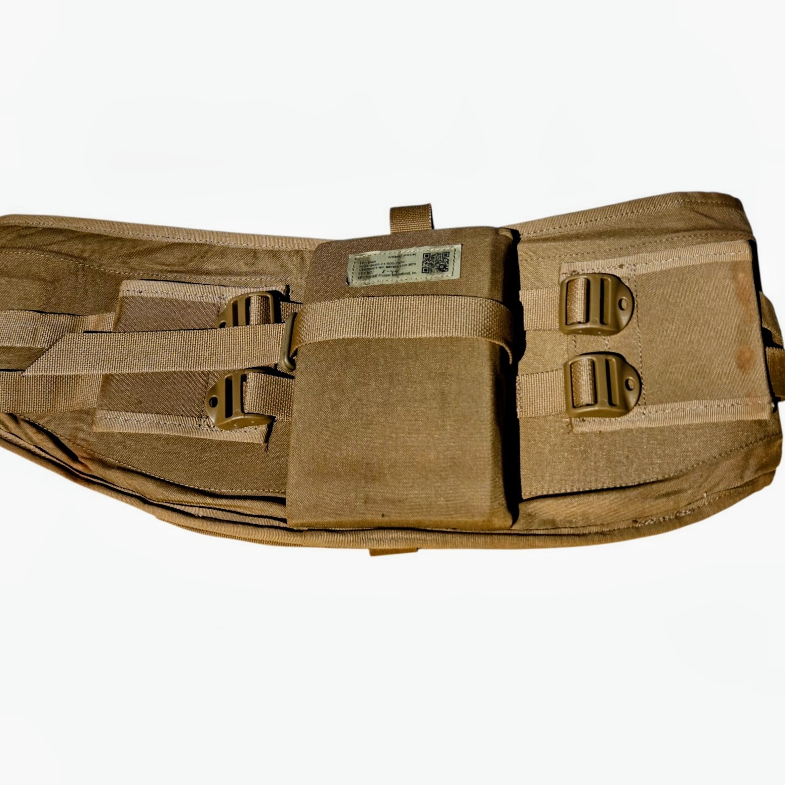USMC Filbe Main Pack Padded Hip Belt Coyote Marine Rucksack Waist Belt