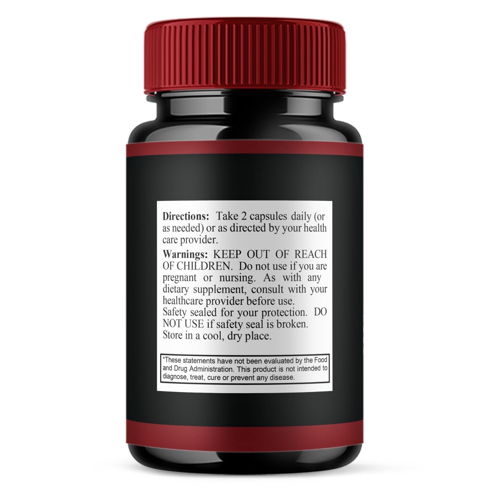 (2 Pack) Testo Dark Max Performance Supplement, TestoDark Pills (120 Capsules)