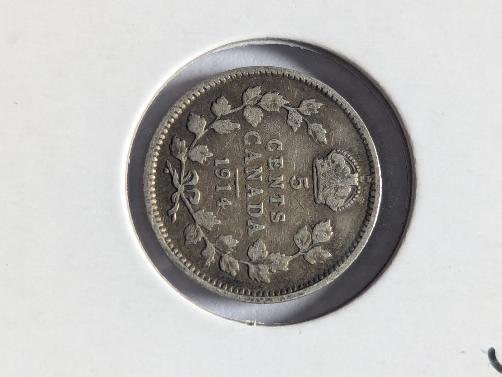 Canada 5 Cents, 1914, George V