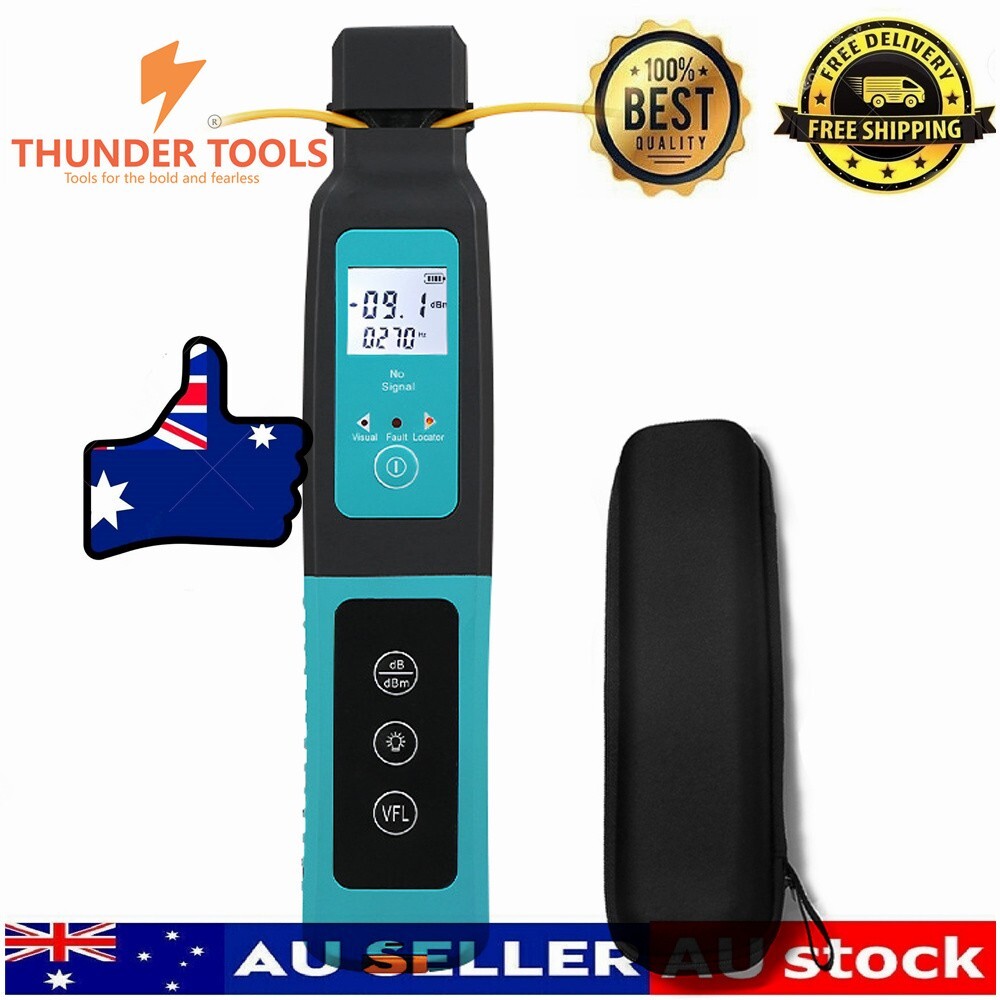 Thunder Tools 10mw Red Light Source Fiber Optic Identifier 270Hz 1KHz 2KHz