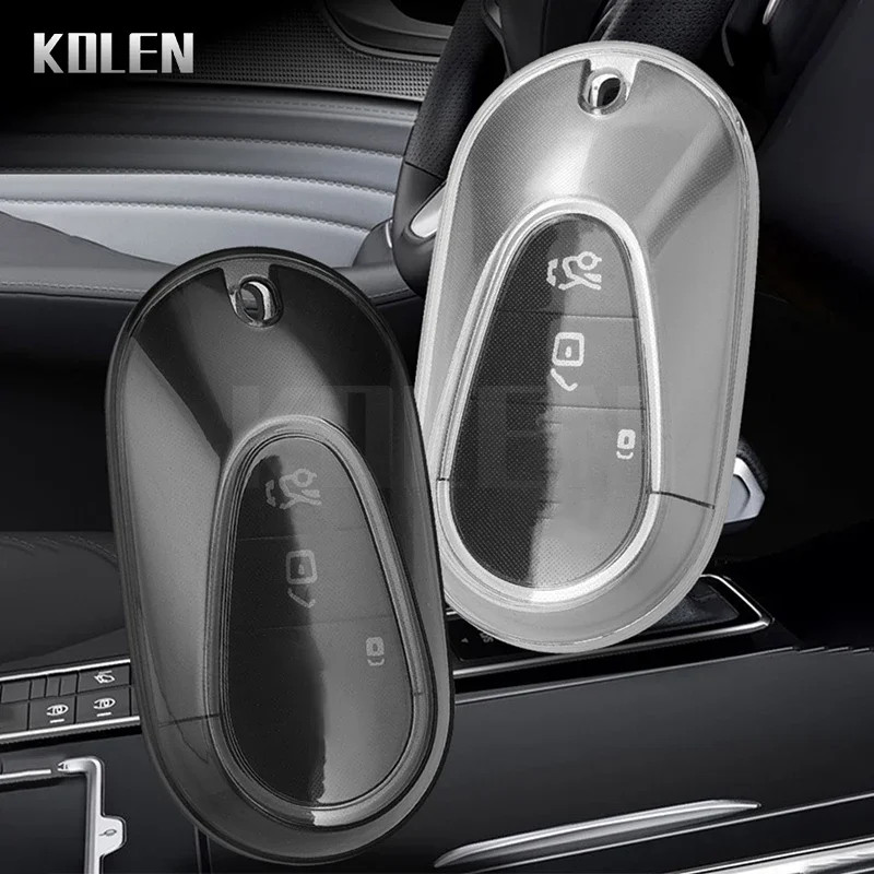 TPU Key Case Cover W206 W223 C260 C300 S400 S450 S500 Benz