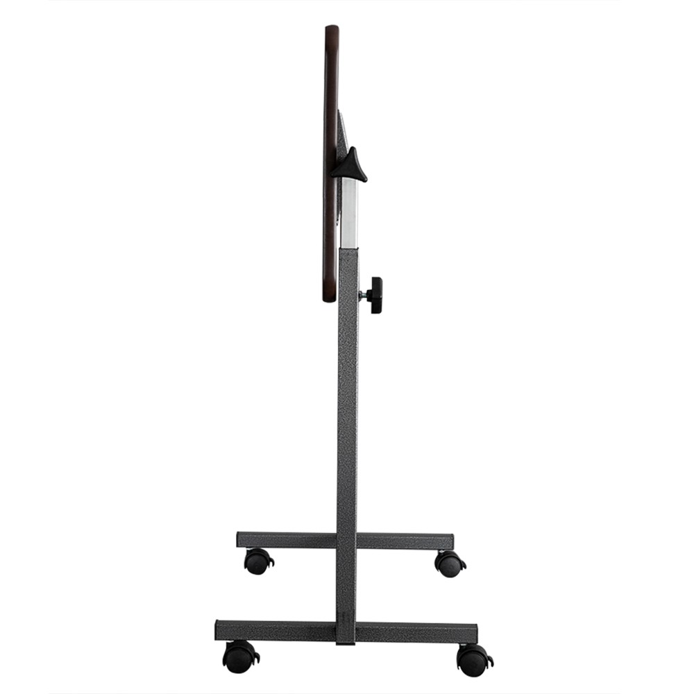 Multifunctional Adjustable Bedside Table MDF/Iron/4 Wheels With Brake