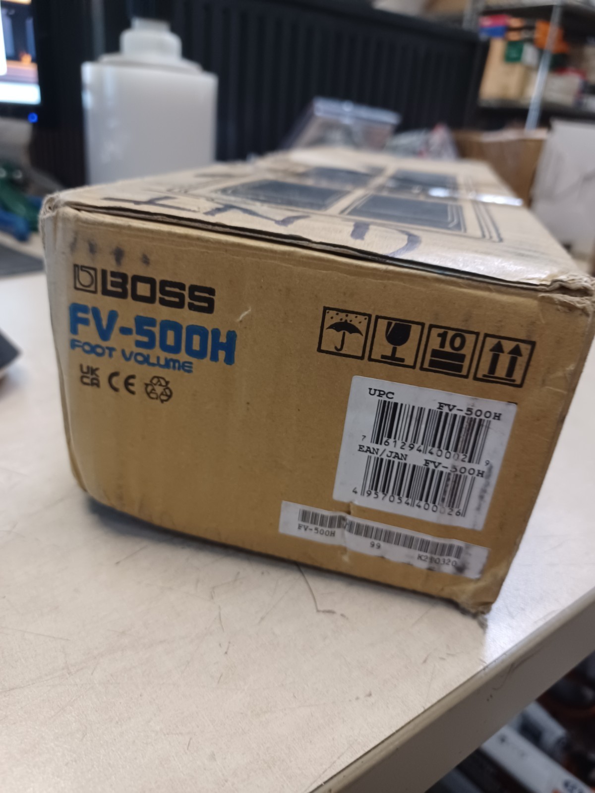 Boss FV-500H Foot Volume Pedal - High Impedance