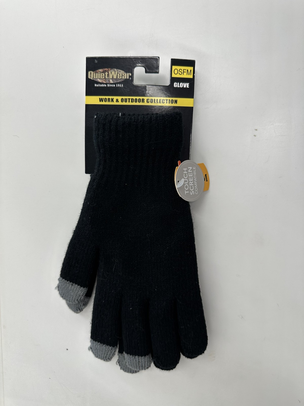 OSFM Quiet Wear Touchscreen Compatible Gloves