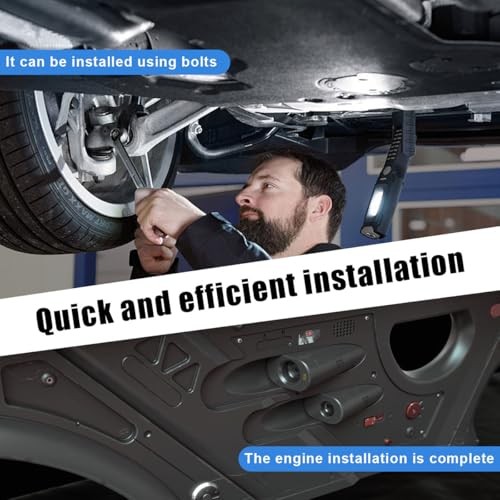 Car Engine Splash Shield Hardware Kit, Engine Lower Cover Pin Screw Bolt, 14PCS