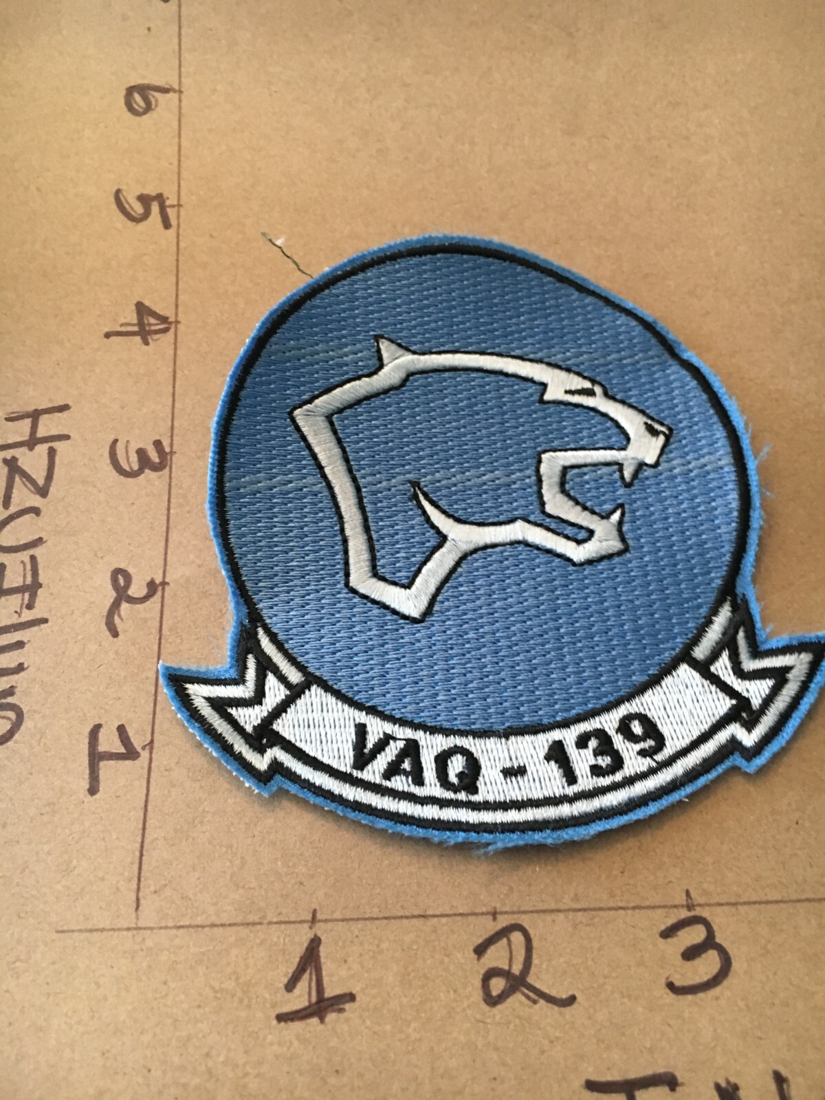 US Navy Electronic Attack Squadron (VAQ) 139 patch 5/1/25 variant 2
