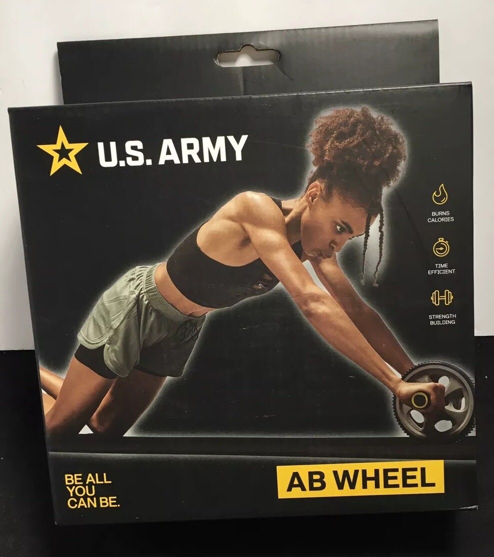 U S ARMY AB ROLLER Exercise Training Muscle Strength Official Licensed NIB