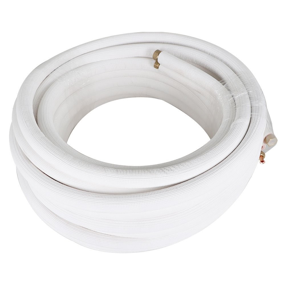 50FT Mini Split Line Set 3/8" & 5/8" Install Kit For Mini Split Heat Pump System