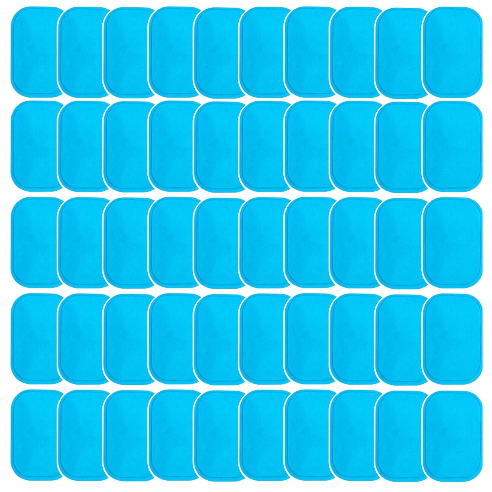 ABS Gel Pads 50PCS Muscle Stimulator Pads Replacement for EMS