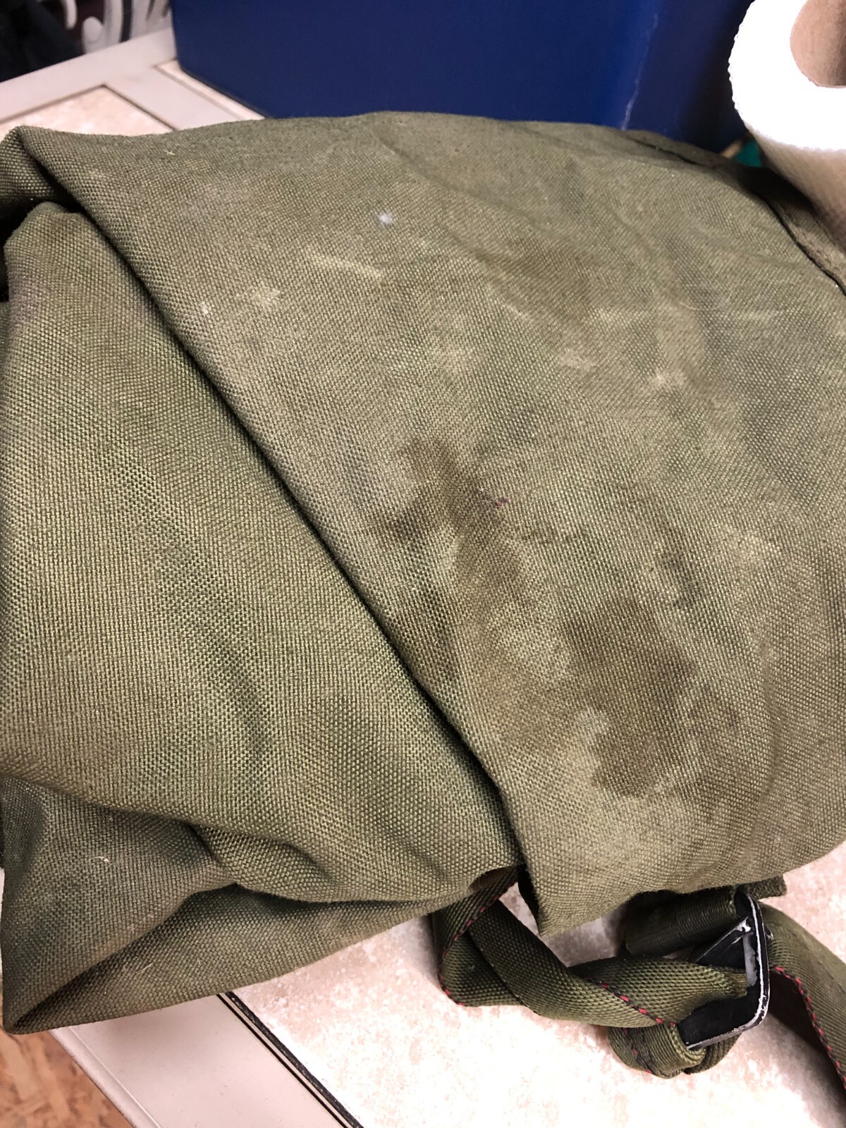 LARGE Green Military Duffle Bag - Approx 36" #PH1