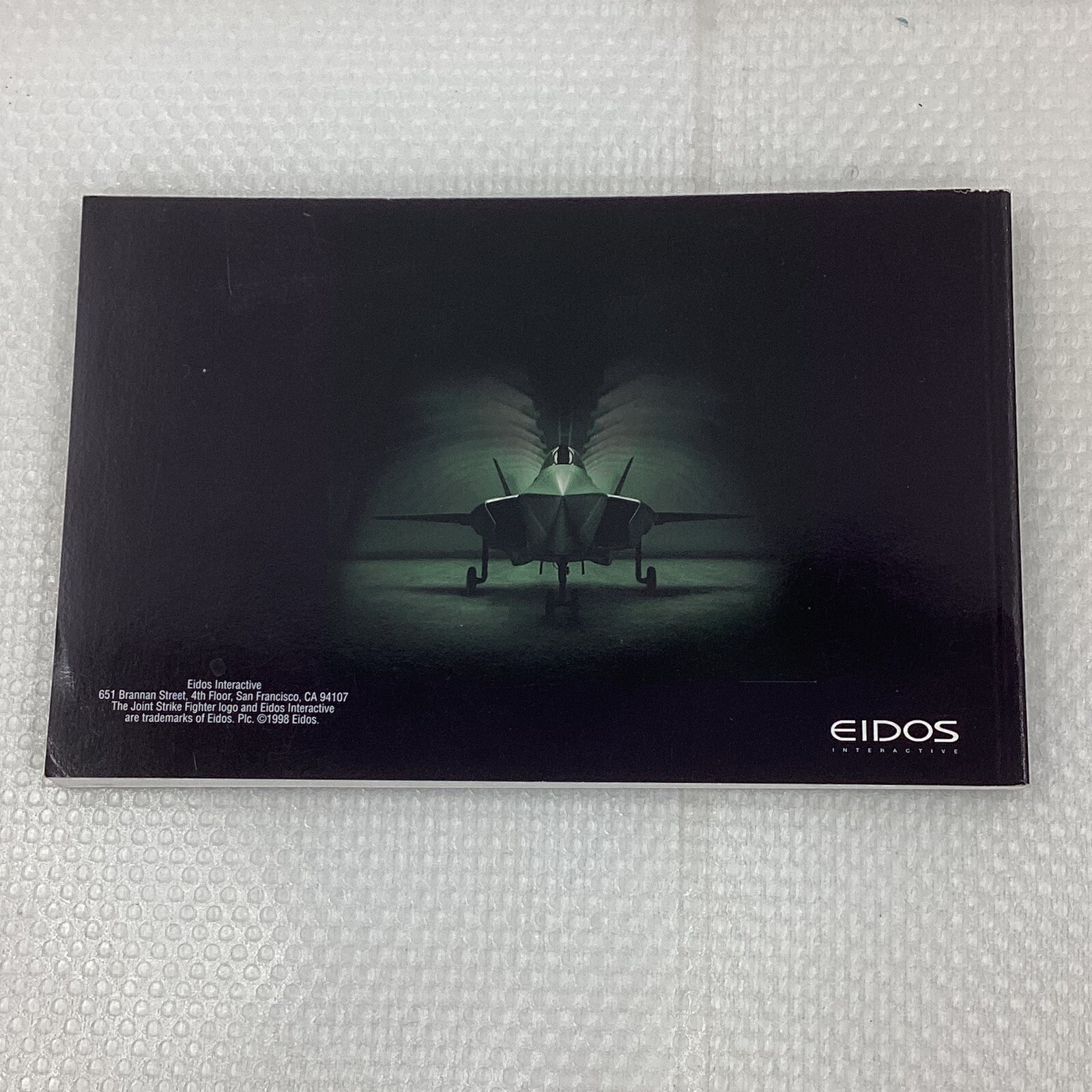 Joint Strike Fighter (JSF) User Manual 1998 EIDOS