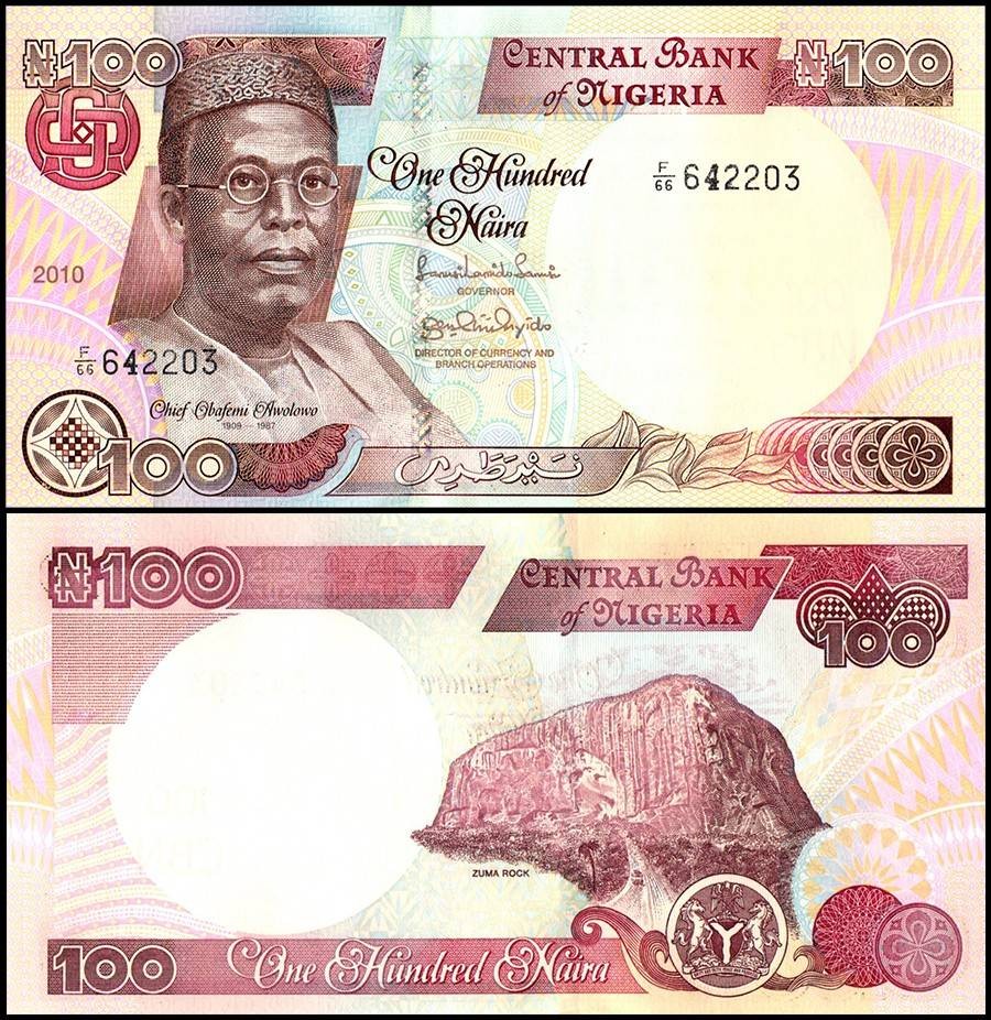 Nigeria 100 Naira, 2010, P-28j.1, UNC