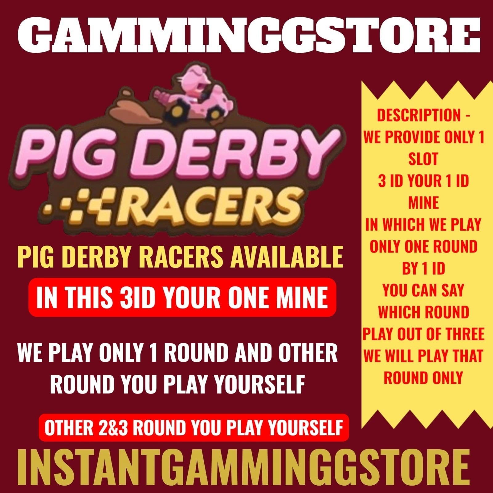 Mono_poly Go Pig Derby Tycoon Racers (3id your -1 my) Read Description💫 tycoon