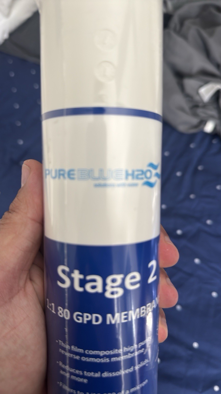 Pure Blue H2O Stage 2 Reverse Osmosis Membrane