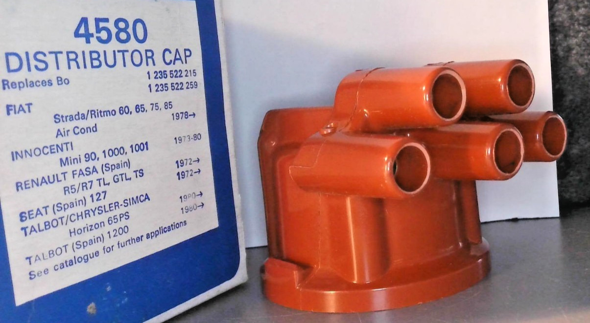 45800 Distributor Cap fits Fiat/Honda/Renault/Talbot/Triumph -  models as listed