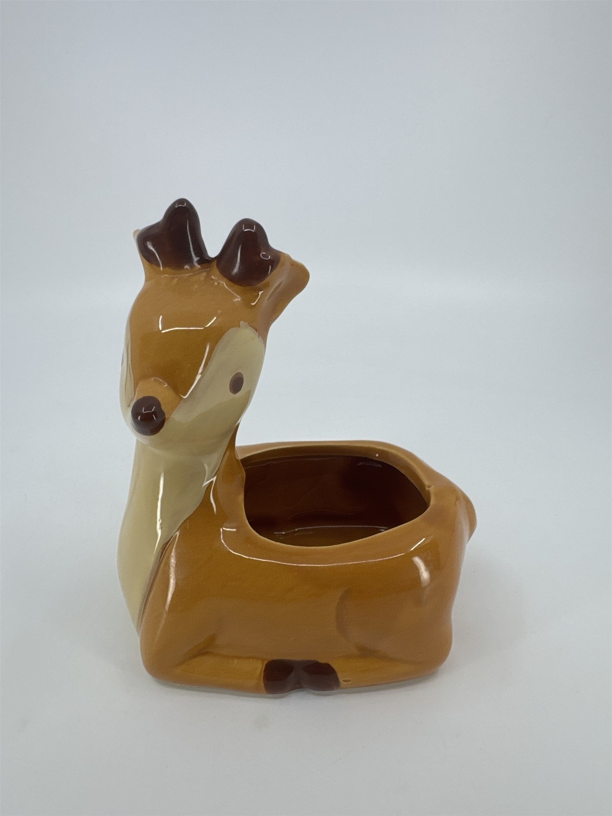 Dexter The Deer Ceramic Christmas Decor Succulent Reindeer Planter Pot