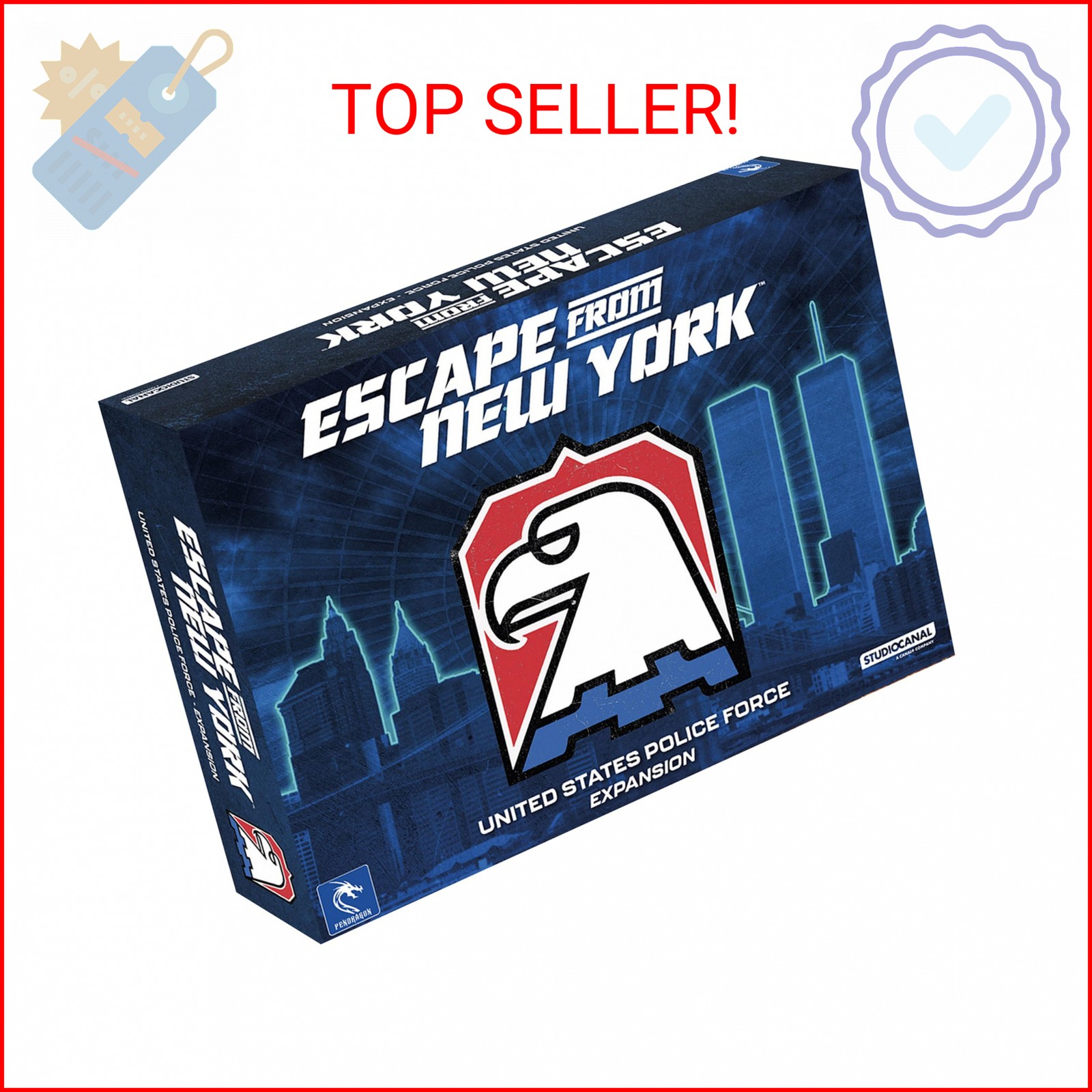 Pendragon Studios: Escape from New York: US Police Forces - Expansion - Hero Str