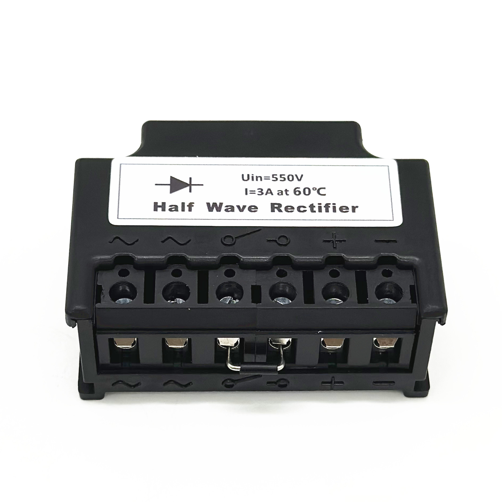 Uin=550VAC I=3A AT=60℃ Half Wave Rectifier motor brake rectifier