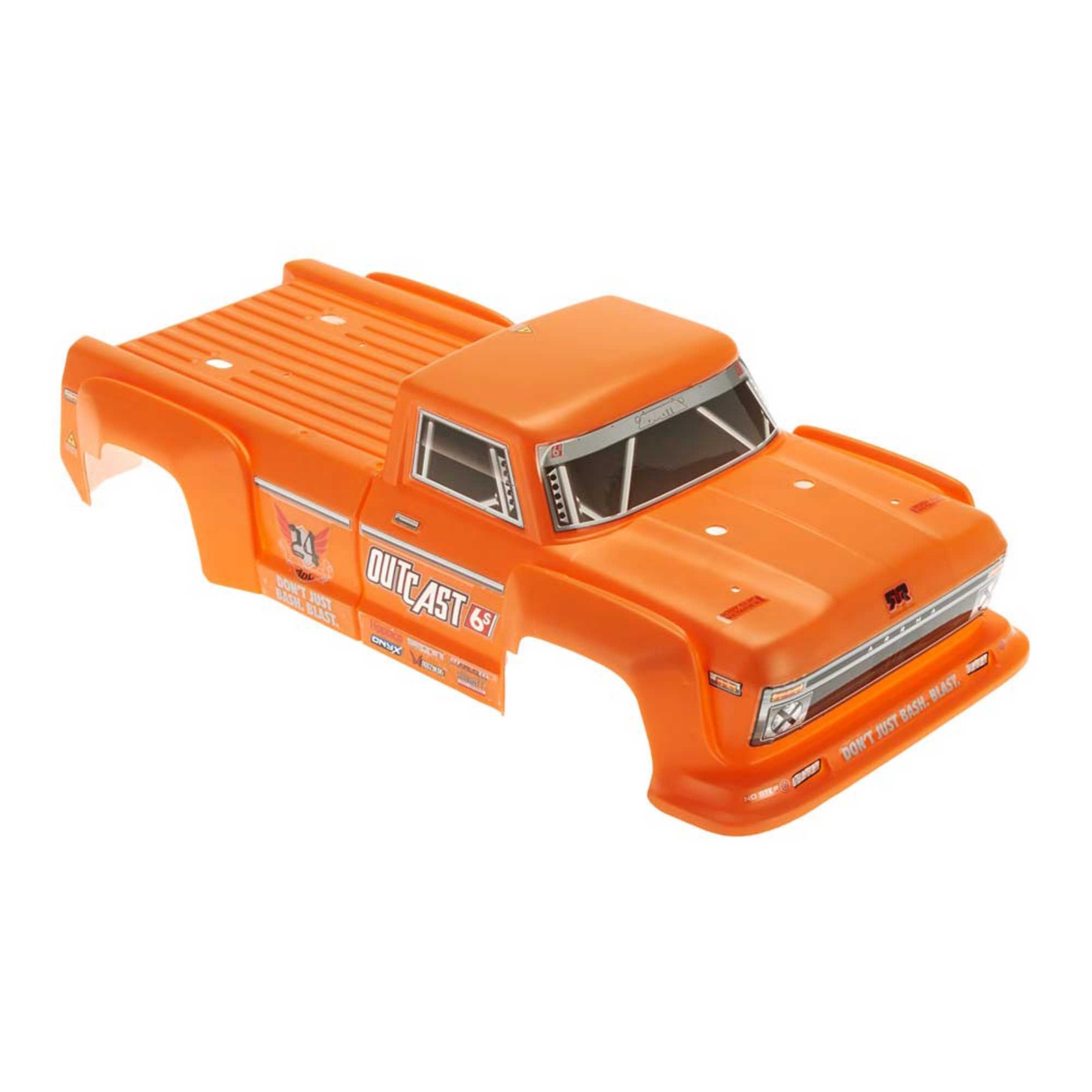 ARRMA AR406126 Body Orange Outcast 6S ARAC3312 Car/Truck  Bodies wings & Decals