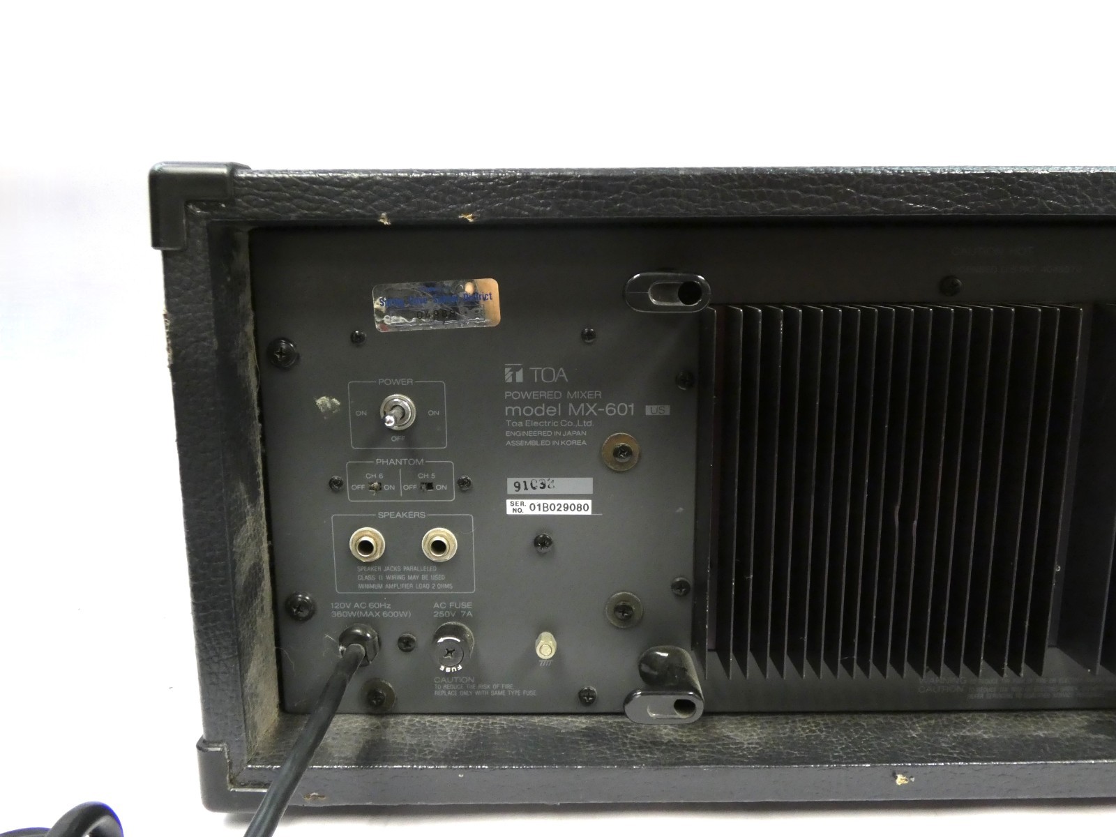 TOA MX-601 Powered Mixer