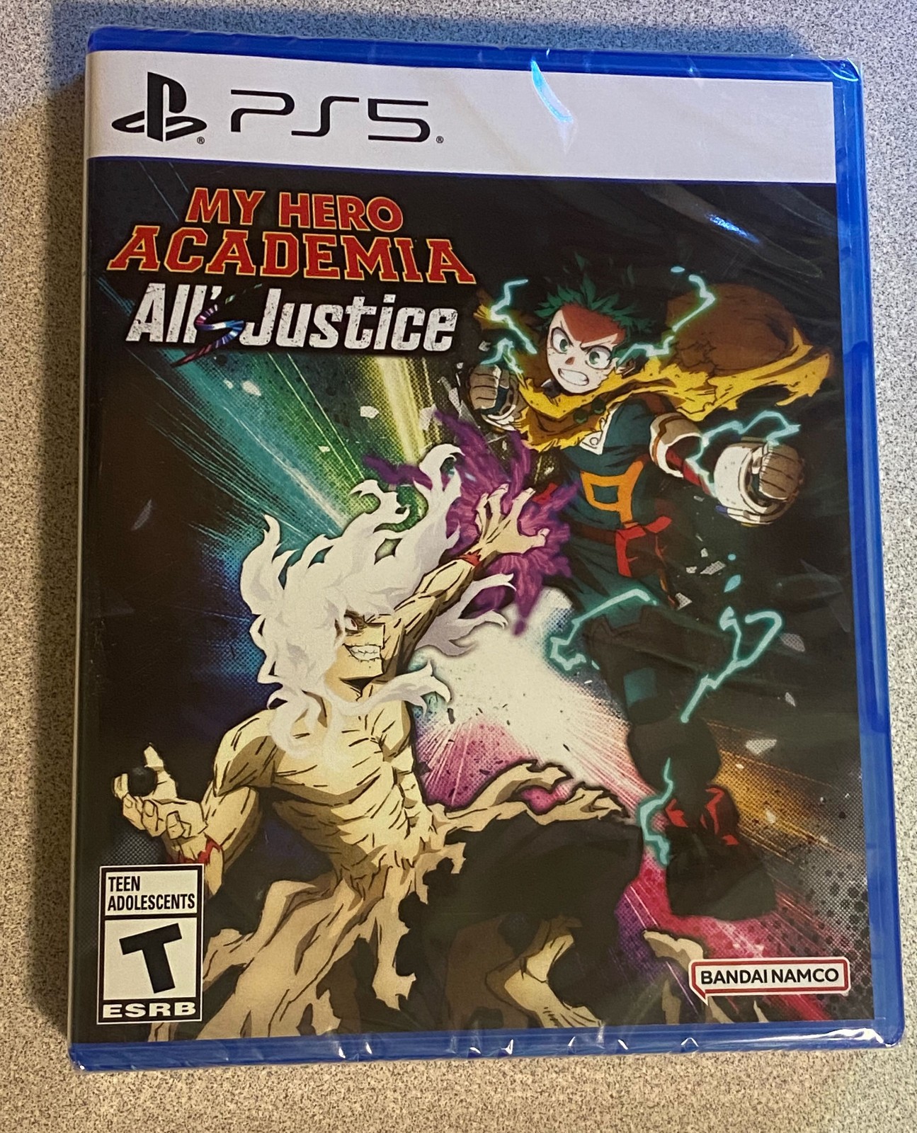 My Hero Academia All's Justice PS5 New Sealed Bandai Namco 55063IN 722674550635