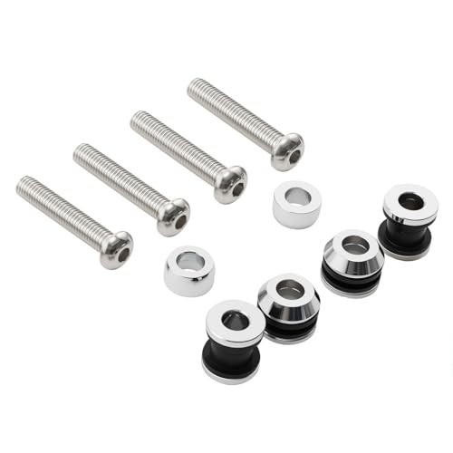 Motorcycle Quick Release kit 52300285 Luggage Rack Docking Hardware Chrome#3