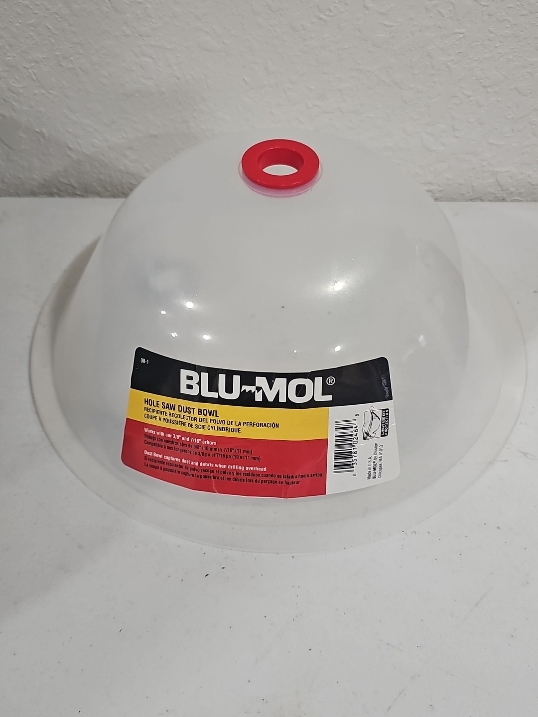 Blu-Mol RemGrit Collapsible Hole Saw Accessories Dust Bowl, DB-1