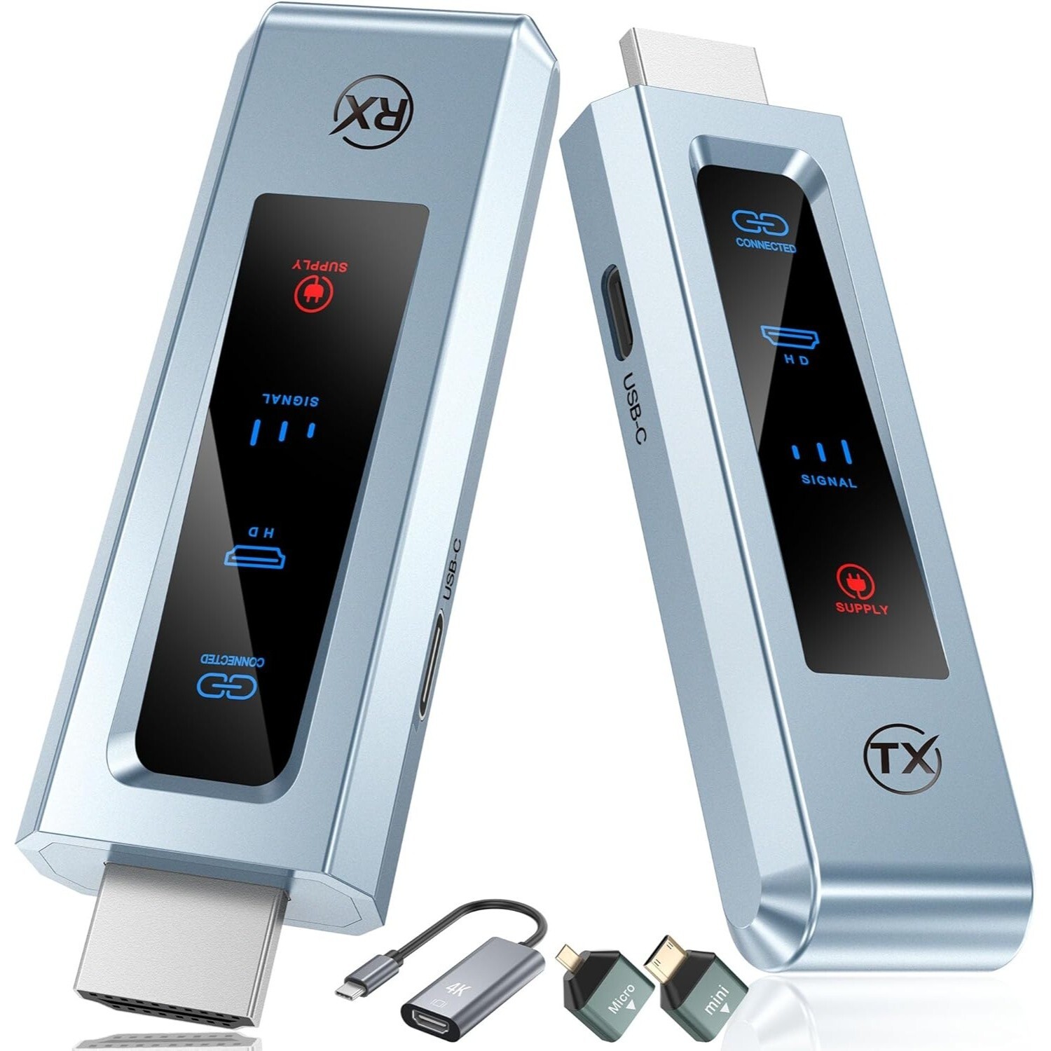Wireless Hdmi Transmitter and Receiver Wireless HD Extender Plug & Play 2.4G/5G