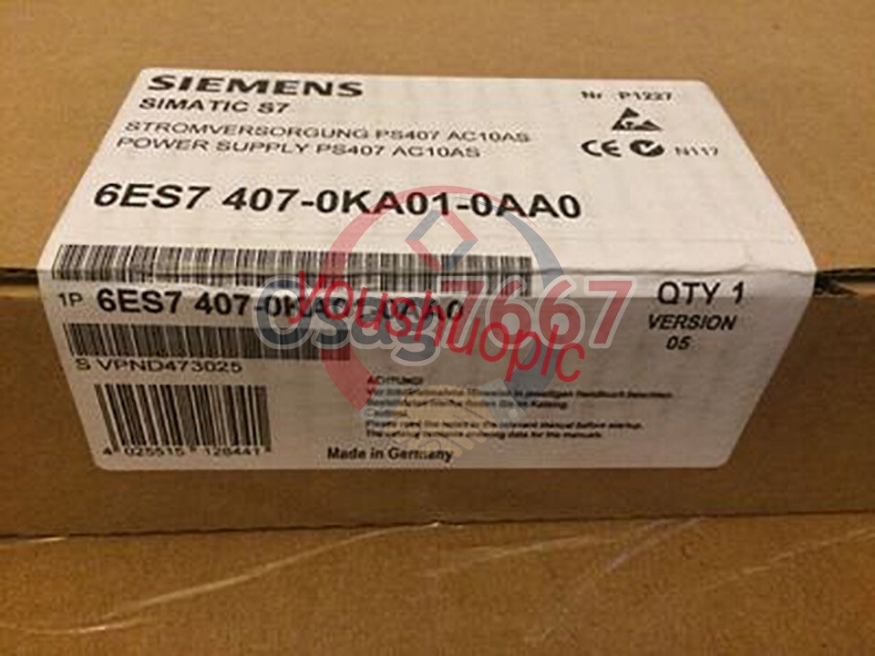 1PCS NEW Siemens PLC 6ES7 407-0KA01-0AA0 6ES7407-0KA01-0AA0