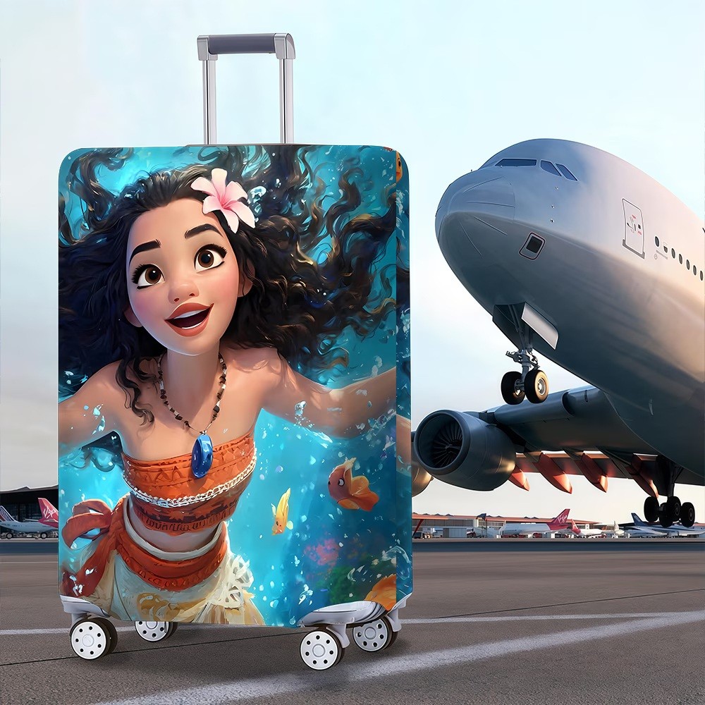 Moana Underwater Adventure Ocean Princess Luggage Cover, COVER ONLY