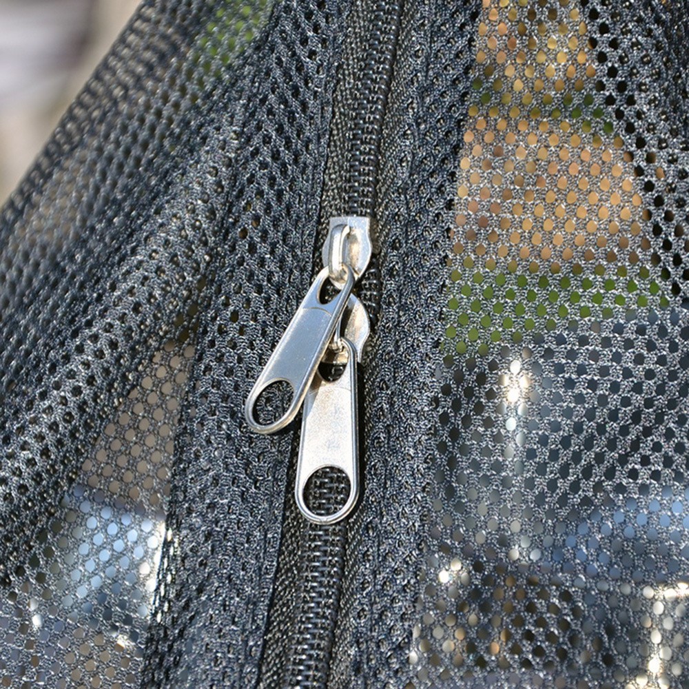 Four Layer Folding Mesh Drying Net Outdoor Circular Hanging Dryer with Zippers