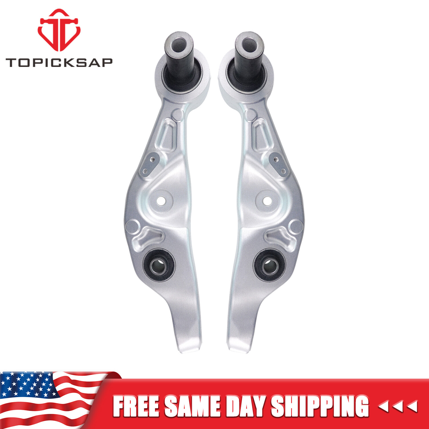 2Pcs Front Left Right Side Lower Rearward Control Arm For 2007-2017 Lexus LS460
