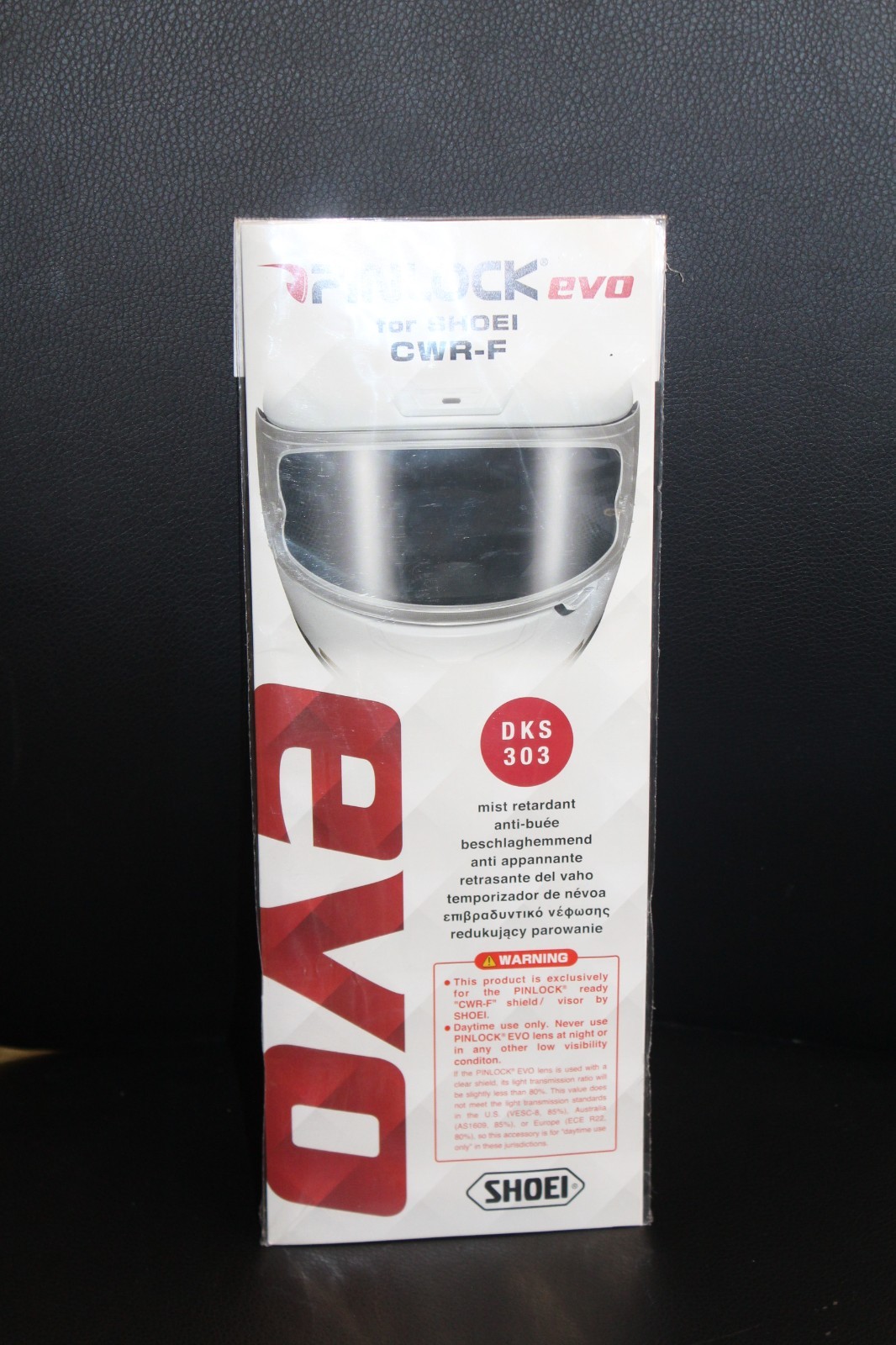 NEW Pinlock EVO Insert for Shoei CWR-F DKS303 Mist Retardant Clear