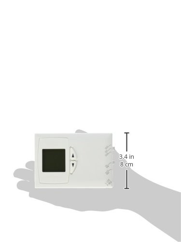 Lux Pro PSD111B Non-Programmable Thermostat for Home PSD111B- Single, White