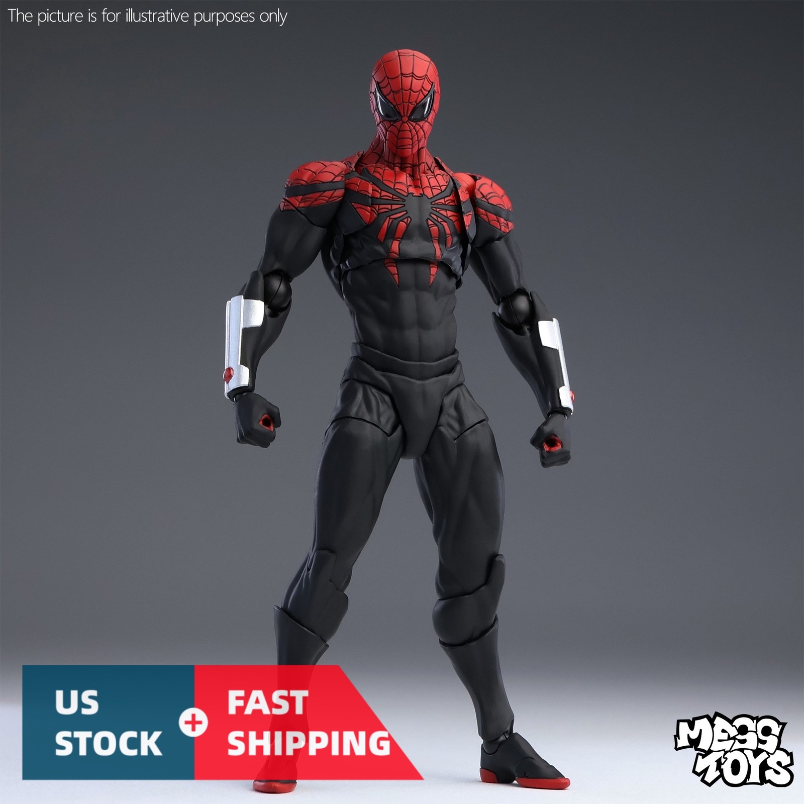 Mess Toys Superior Neighbor Spider-Man Doctor Octopus 6in Action Figure US STOCK