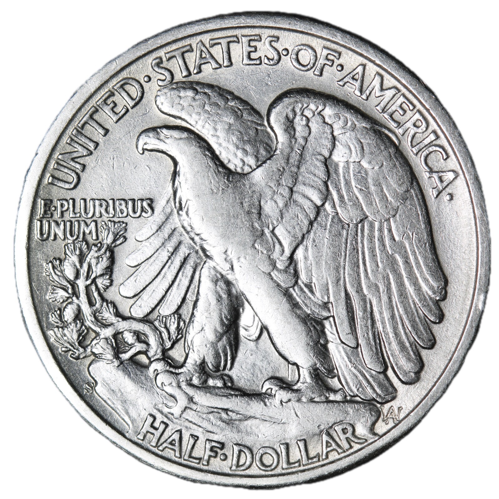 1944-S Walking Liberty Half Dollar In AU Condition