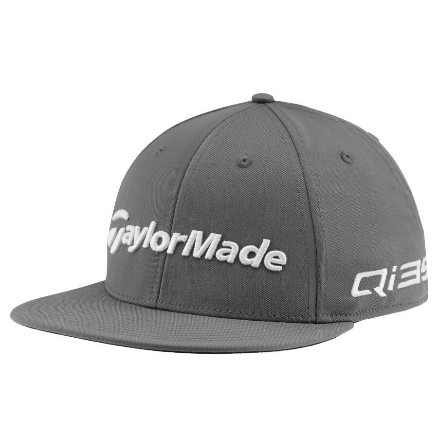 TAYLORMADE GOLF 2025 MEN'S TOUR FLATBILL Qi35 SNAPBACK CAP HAT GRAY NEW!! 2652