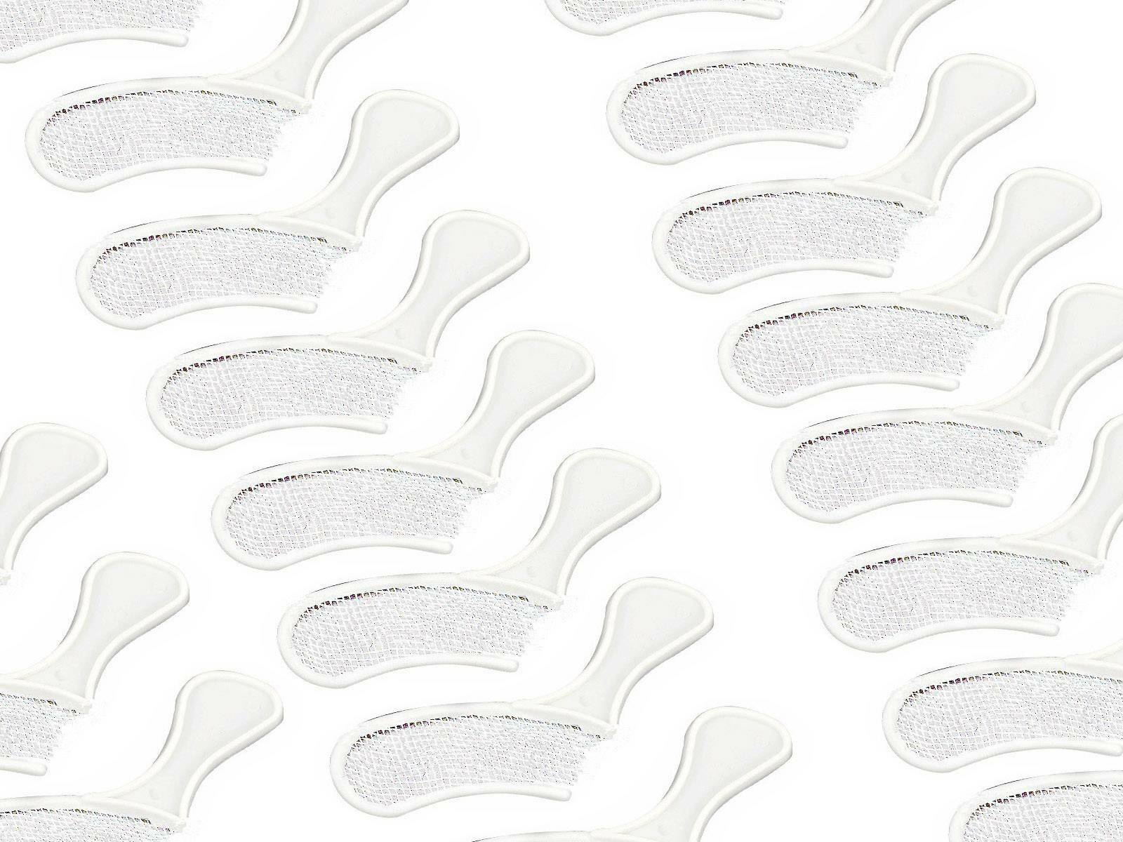 50pcs Dental Impression Bite Registration Sideless Triple Trays Impression Bite