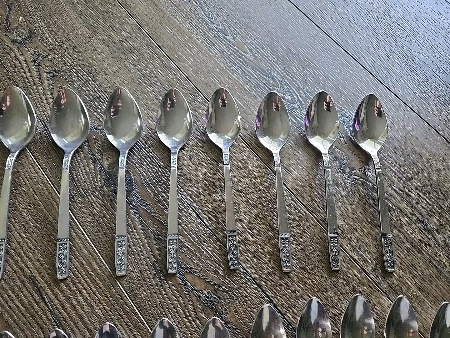 IMPERIAL INTERNATIONAL IIC STAINLESS FLATWARE CORTINA PATTERN 55 PCS