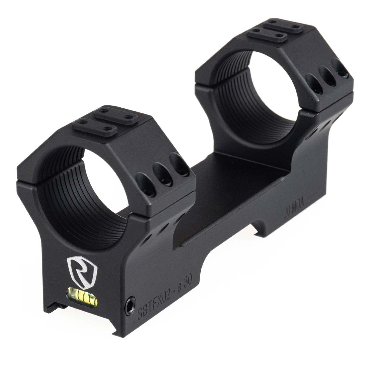 RITON OPTICS 30MM PICATINNY 20MOA RIFLESCOPE MOUNT (ritxrc30B20)