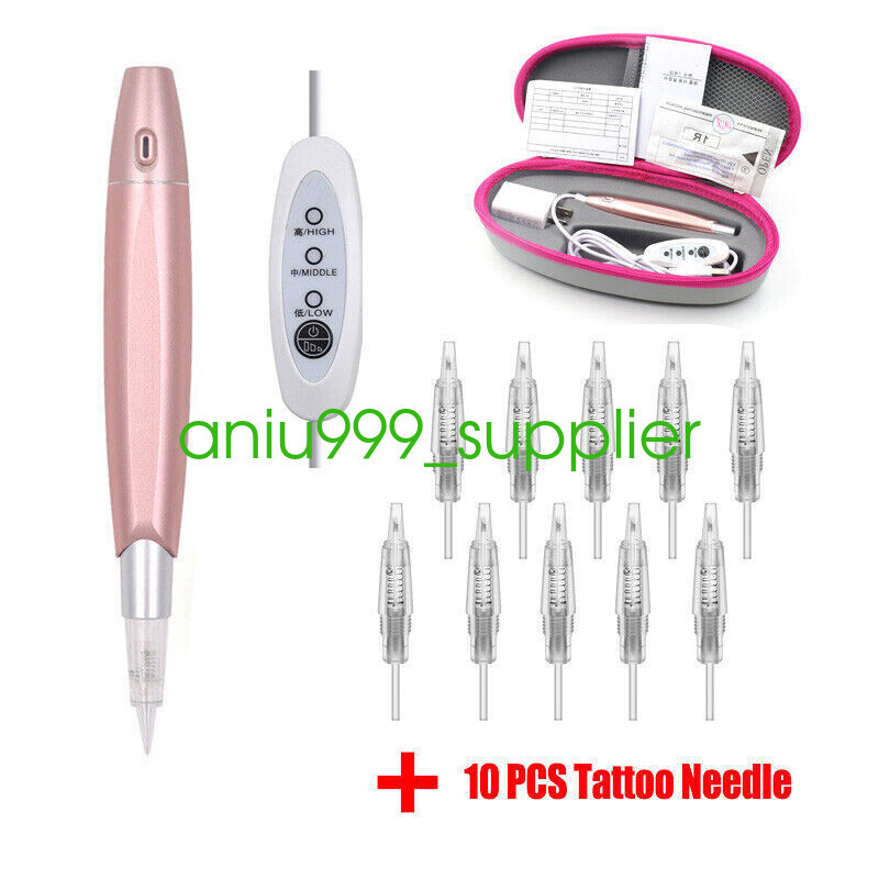 Semi Permanent Makeup Tattoo Machine for Eyebrow Lip Eyeliner Tattoo Pen