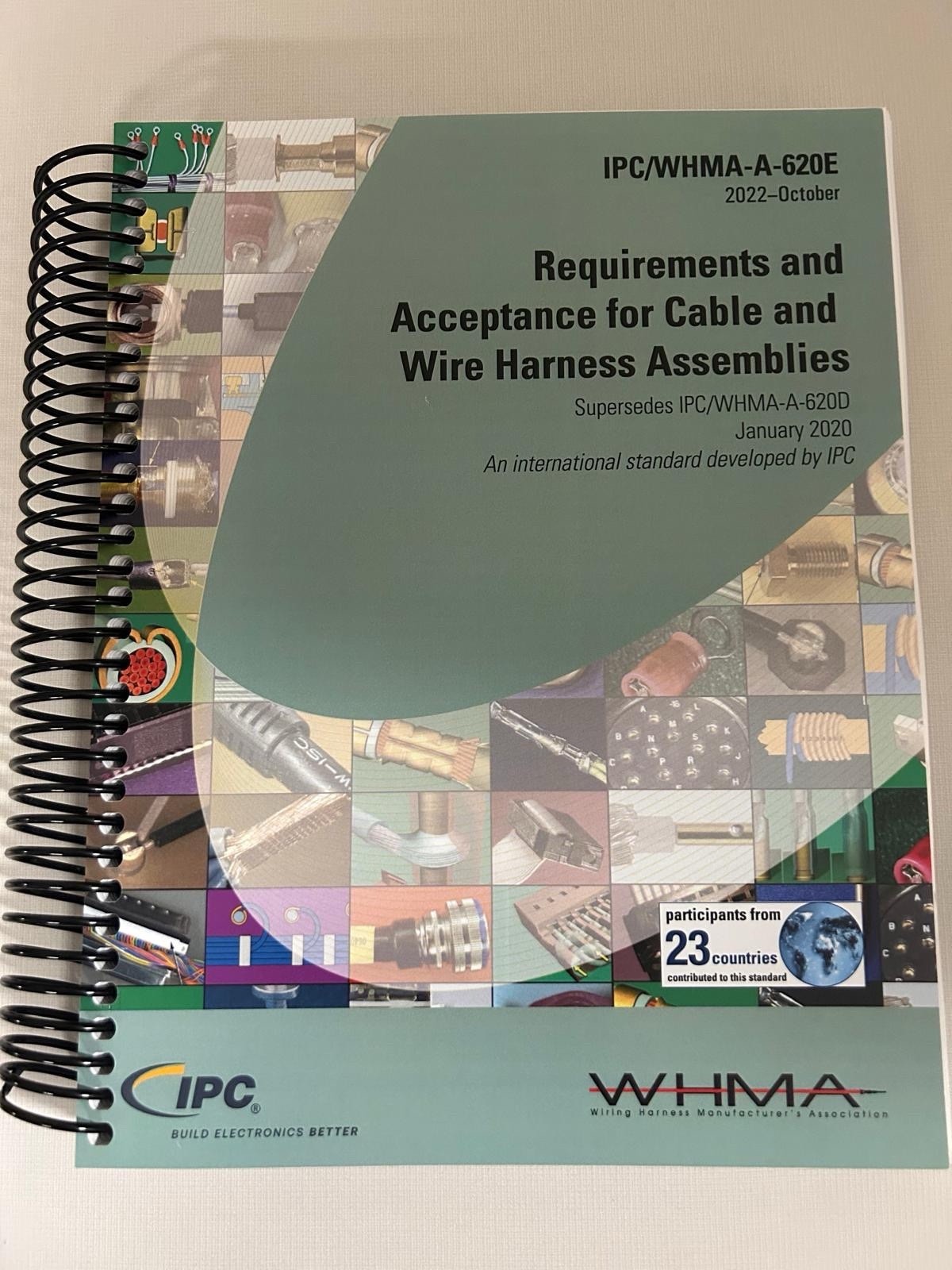 IPC-A-620 Revision E, Oct 2022, Requirements & Acceptance For Cables/Hardness.